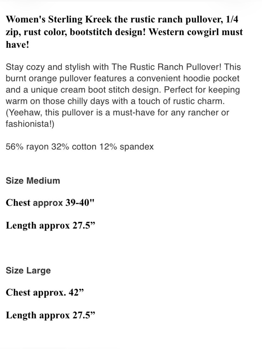 The Rustic Ranch Pullover, women's - Picture 4 of 4